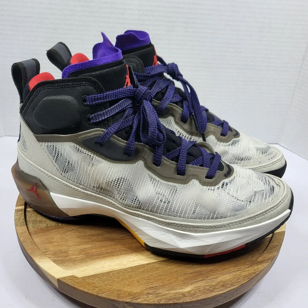 Jordan Men's Air Jordan 37 Beyond Borders Light Bone Basketball‎ Shoes Size 8.5